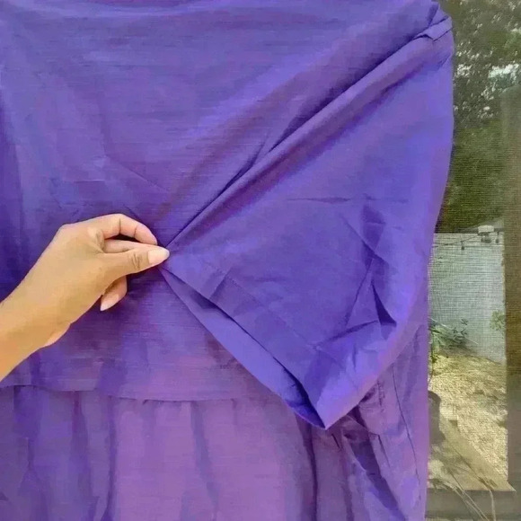 Nike FLETCHER Sideline Lockdown Half-Zip Jacket,LARGE Purple,Pockets Windbreaker - Picture 16 of 17